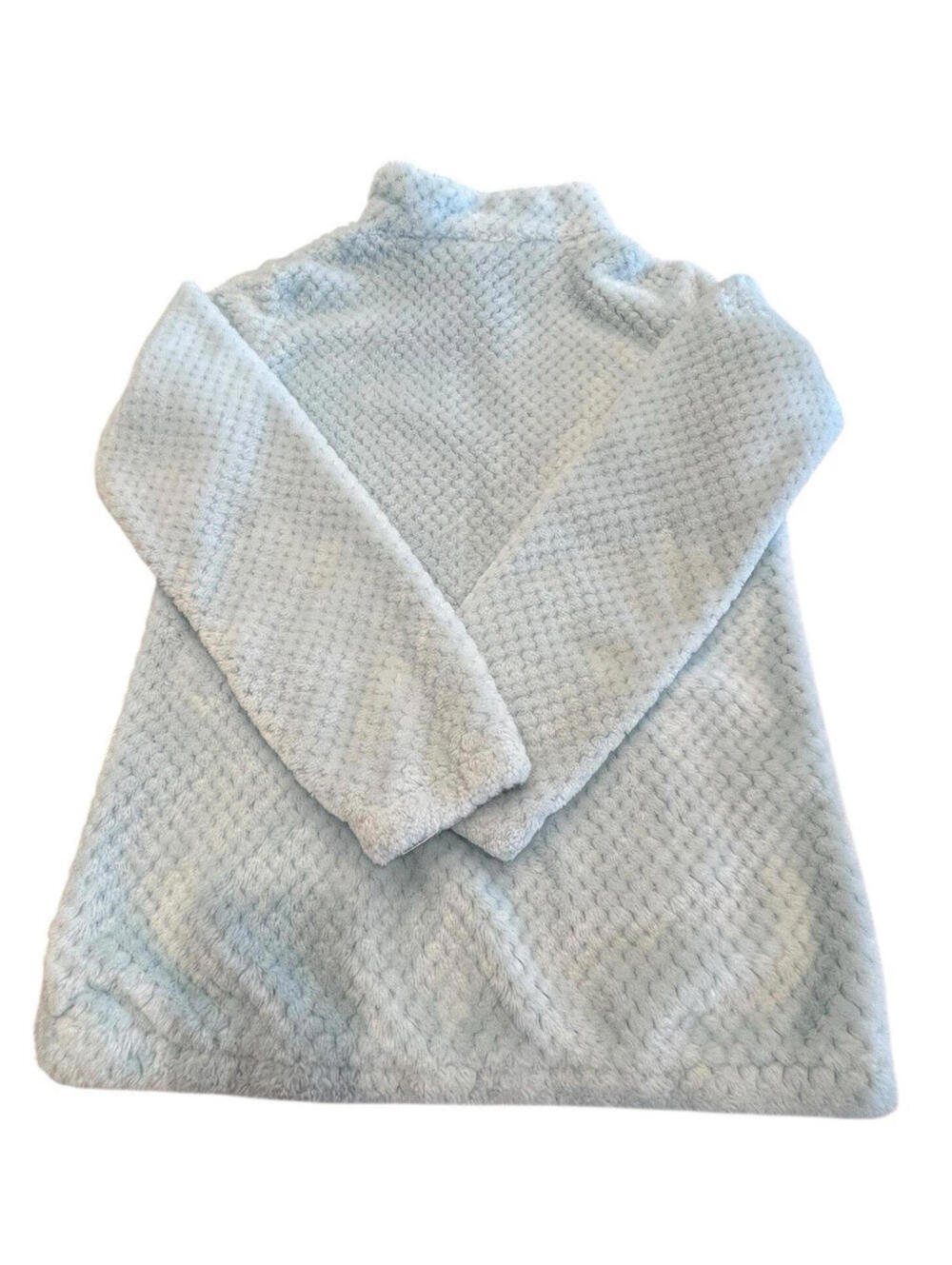 Columbia Jacket Youth Fire Side Sherpa Large 14-16  Full Zip Baby Blue - Picture 3 of 9